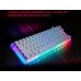 66 key/RGB color/Acrylic material k66 gaming keyboard